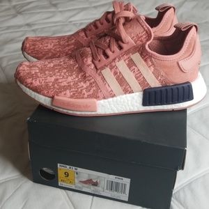 Women's Adidas NMD R1 Raw Pink BY9648, size [9]